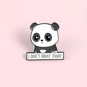 🎉 New I Can’t Adult Today Panda Pin